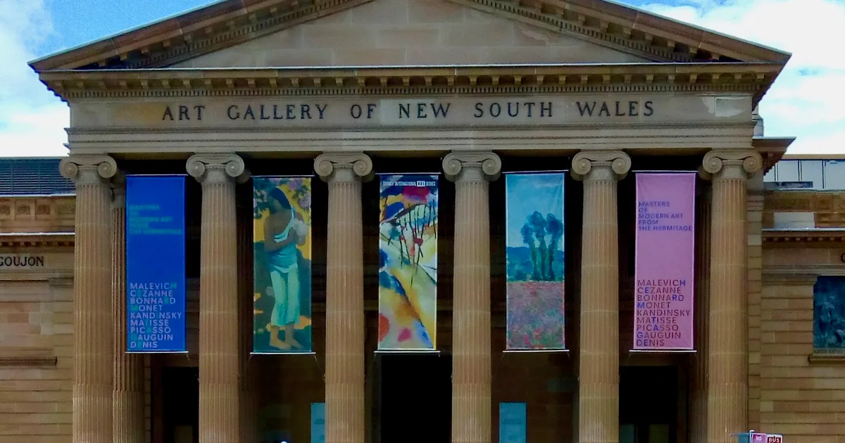 Exterior of Art Gallery of New South Wales
