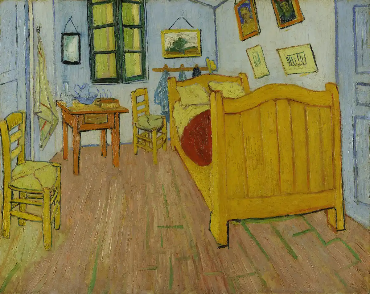 The Bedroom by Vincent van Gogh