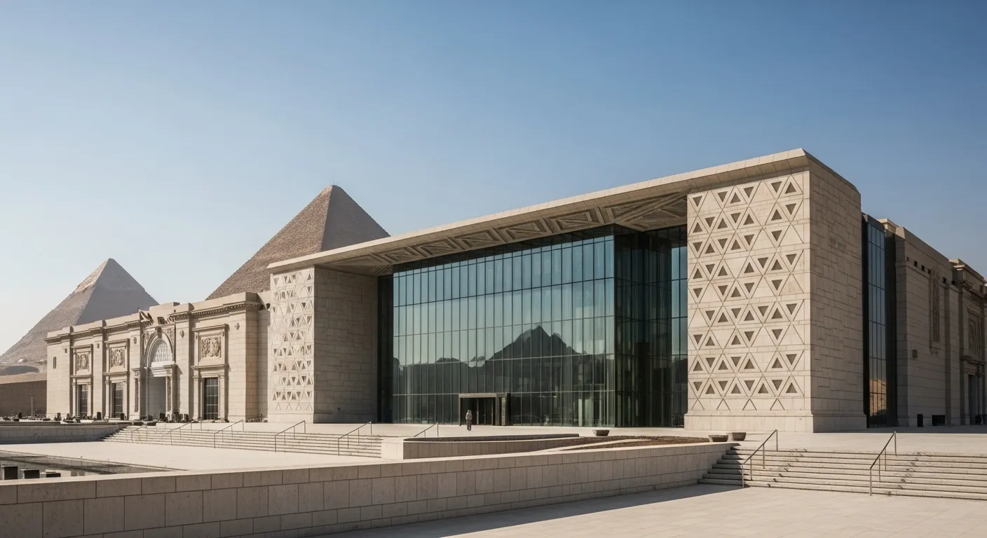 Grand Egyptian Museum in Giza