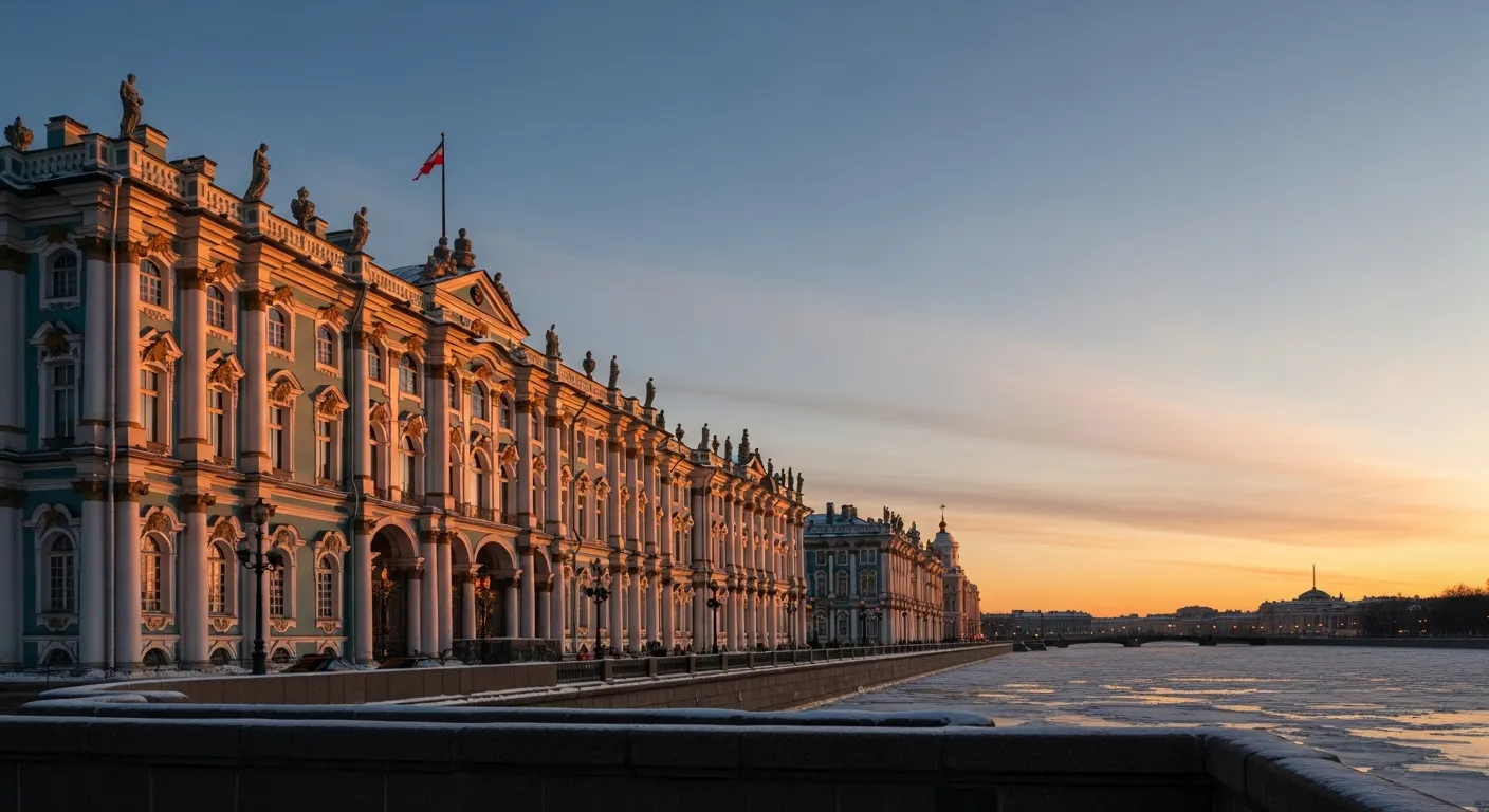Exterior of the State Hermitage Museum