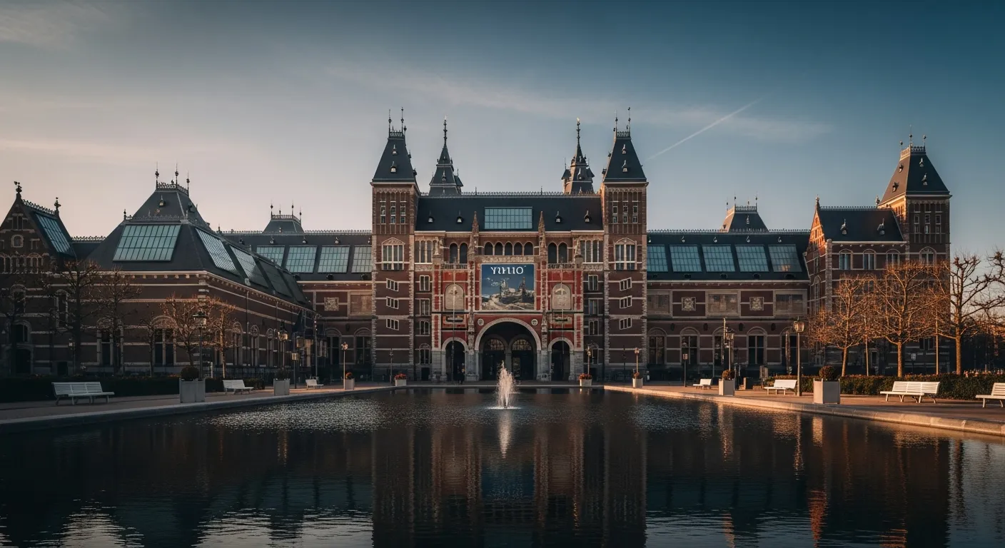 Exterior of the Rijksmuseum, Amsterdam