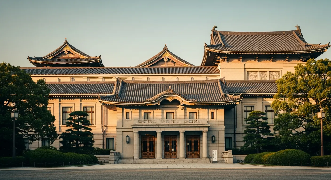Exterior of the Tokyo National Museum